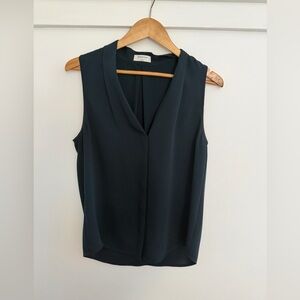 Babaton, Green Sleeveless Blouse, Medium